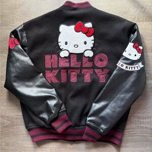 Aeropostale Hello Kitty Varsity Jacket Size S